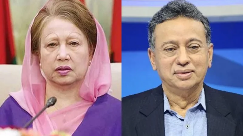 খালেদা জিয়ার সঙ্গে আমীর খসরুর সাক্ষাৎ