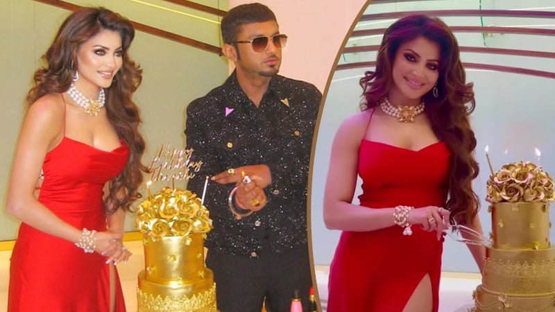 উর্বশীর বাসায় হানি সিং কেন সোনার কেক নিয়ে হাজির হলেন?