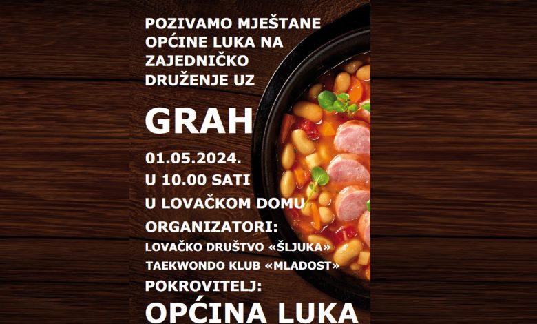 Poziv na prvomajsko druženje